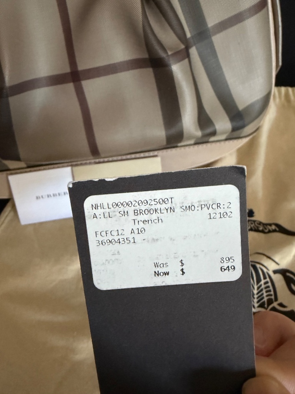 Burberry Pre-Owned Brooklyn hobo bag - Picture 9 of 9